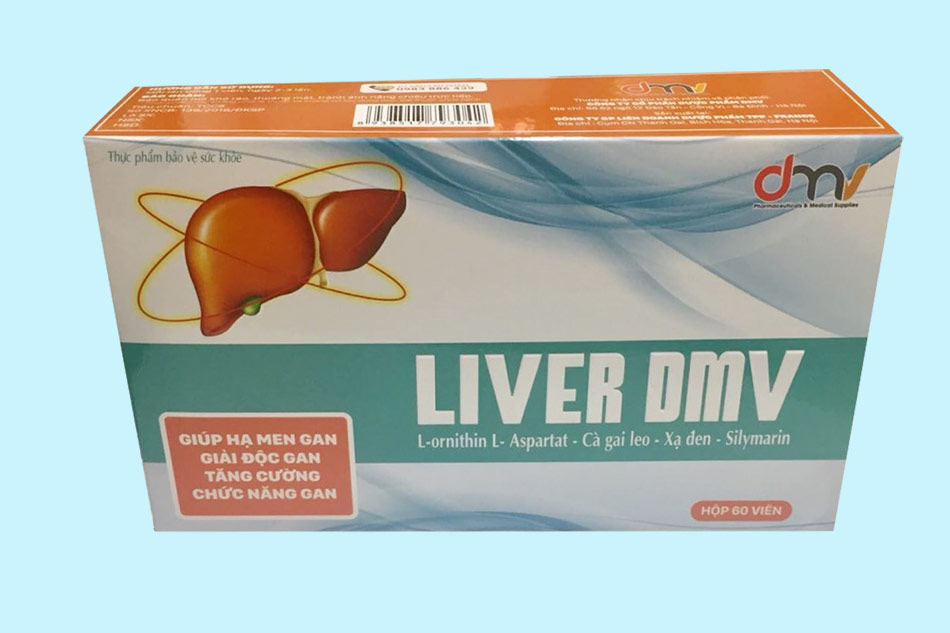 Hình ảnh: sản phẩm Bổ gan Liver DMV