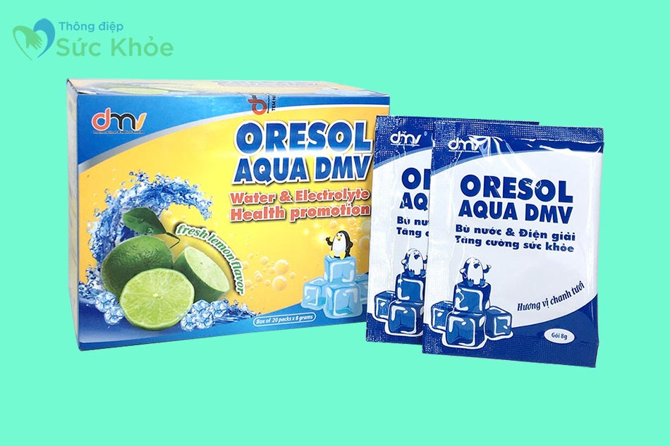 Hình ảnh: Sản phẩm Oresol Aqua DMV