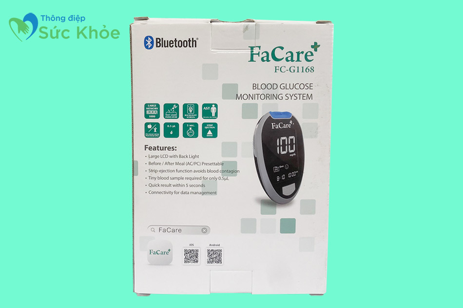 Hộp đựng máy đo đường huyết FaCare FC-G168