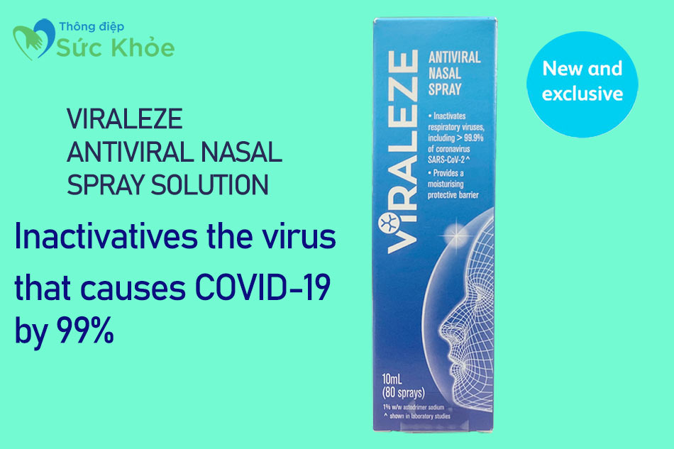 Xịt mũi kháng virus Viraleze