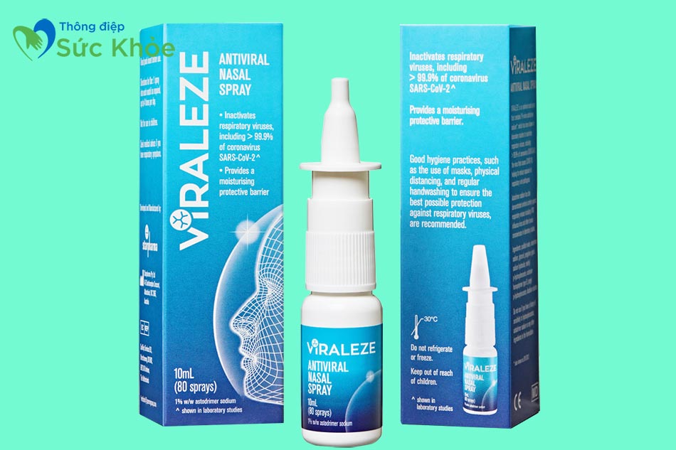 Viraleze Nasal Spray có tác dụng kháng virus