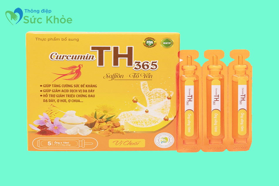 Curcumin TH 365 hộp 5 ống