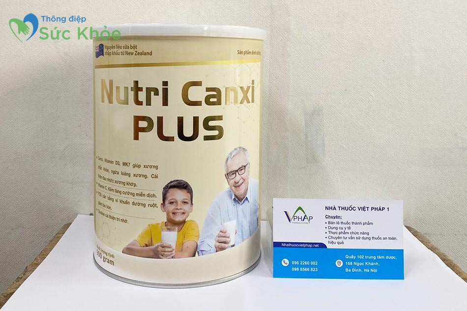 Nutri Canxi Plus chính hãng tại Nhà thuốc Việt Pháp 1